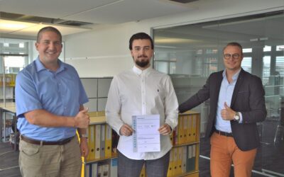 Herzlichen Glückwunsch zum Lehrabschluss!